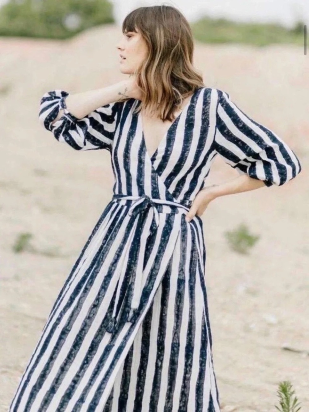Louisa Wrap Dress by Volshin
